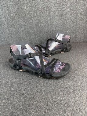 Merrell Leather Women’s Air Cushion Strappy Sport Sandals Size 8